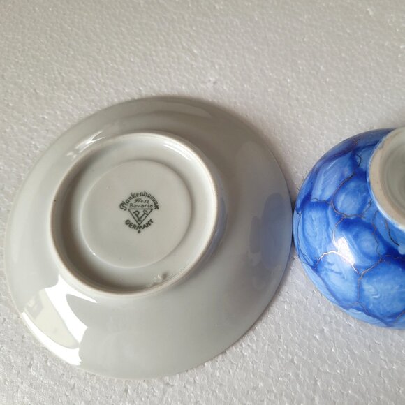 Vintage Plankenhammer Floss Bavaria Porcelain | Teacup & Saucer - Picture 3 of 5